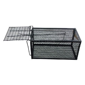 Humane-Rat-Cage-Trap-Live-Animal-Catcher-No-Poison-Pest-Control-Black-E2J5