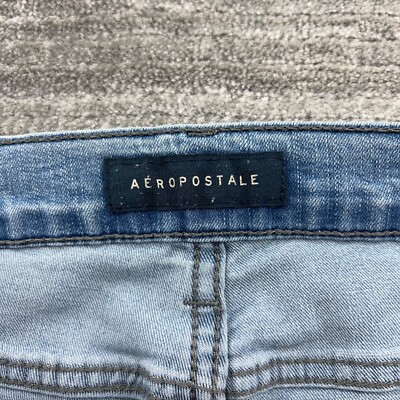 Jegging Aeropostale - Taille 6 Short (28 X 26.5 Pouces) - Denim Medium Wash