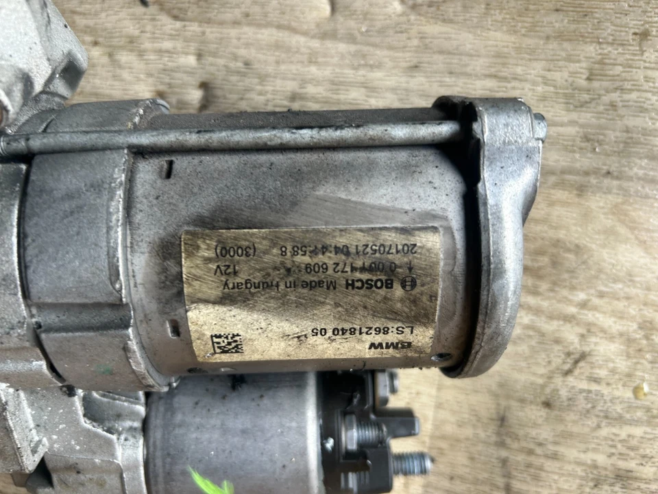 BMW 340I 440I 540I 840I OEM 17-21 ENGINE STARTER MOTOR - Image 2 of 4