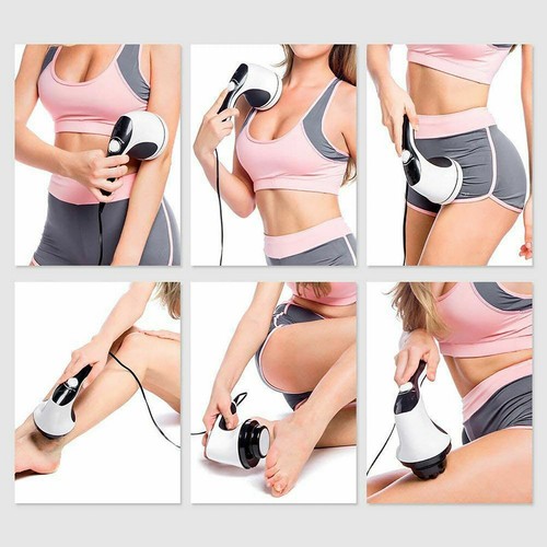 Electric Massager With Infrared Heating Massage Neck Shoulder Arm Back Leg Foot - Picture 7 of 11