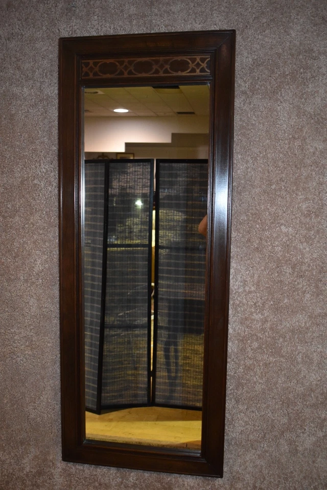 Ethan Allen Chinese Chippendale Style Hall Mirror - Image 2 of 4