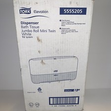 Tork Bath Tissue Dispenser Jumbo Roll T2 System White E33