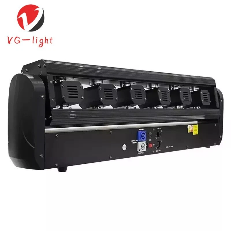 Disco Stage 500mw 6 Eyes Laser Bar Light Rbg Beam Moving Head Light for Dj Club - Image 4 of 4