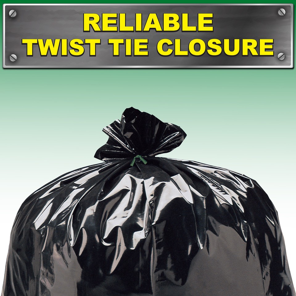 Brute Super Tuff Contractor Trash Bags, 45 Gallon, 20 Bags eBay