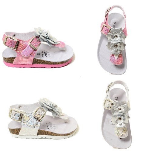 Sandali Bimba Infradito Anatomici Ragazzina Scarpe Bambina GOLDSTAR 1879A |  eBay