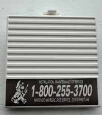 Game Boy Original DMG-01 - Replacement Battery Cover Door - WHITE  STICKER