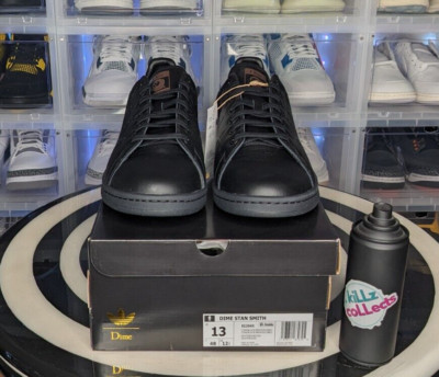 Size 13 - adidas Dime x Stan Smith Black Brown