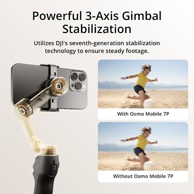 DJI Osmo Mobile 7P 3-Axis Phone Gimbal Stabilizer for