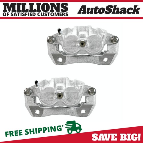 Front Brake Calipers w/ Bracket Pair 2 for Honda CRV Odyssey Acura RDX