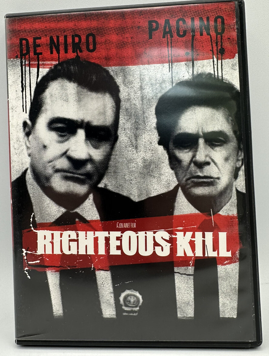 Righteous Kill Widescreen DVD Starring Al Pacino and Robert De Niro