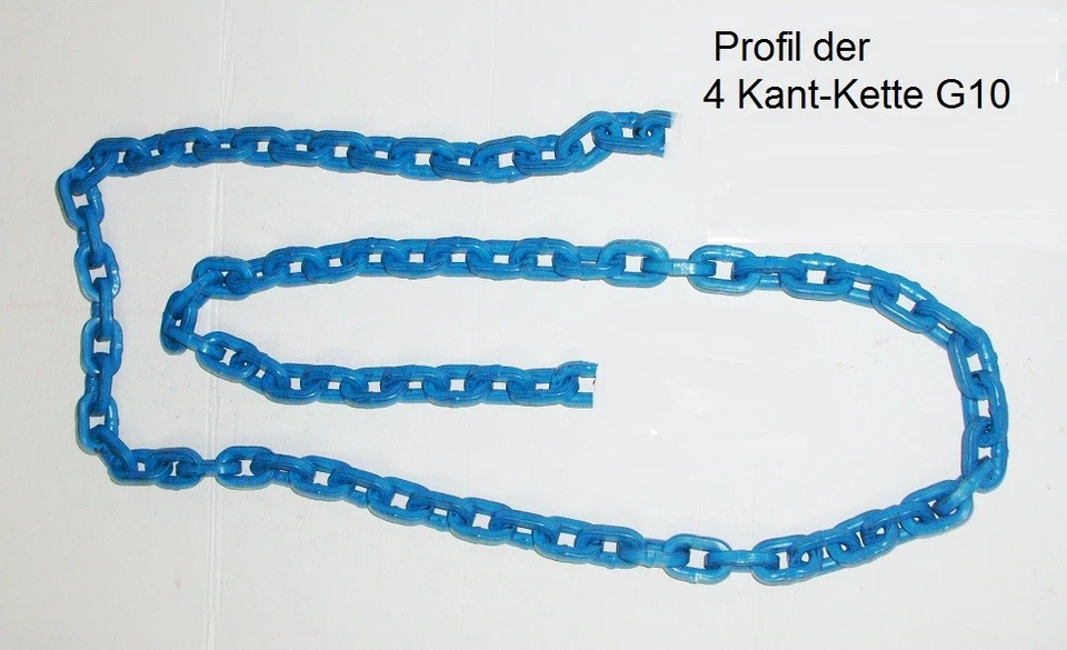 Forstkette m. Schlinghaken + Nadel 3,0m G10 12to. Bruchl. Rückekette Chokerkette - Bild 2 von 2