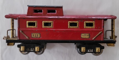 Ives # 121 Transition 0 Gauge Caboose - Picture 3 of 11