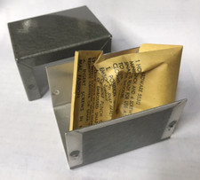 BUD INDUSTRIES CU-2100-A ALAUN. GRAUER HAMMERTON PROJEKT MINIBOX SCHNAPP-/SCHRAUBENTYP