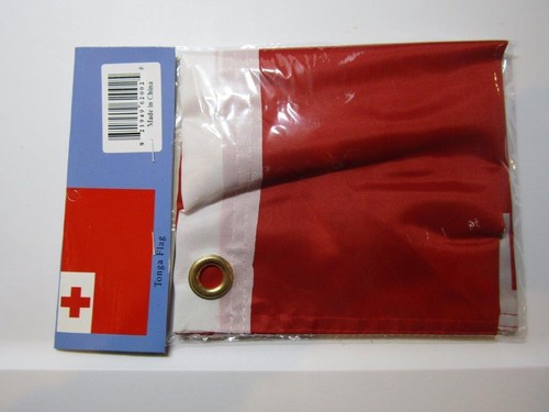 12x18 Tonga Country 2ply Double Sided 12"x18" Flag Grommets - Picture 3 of 5