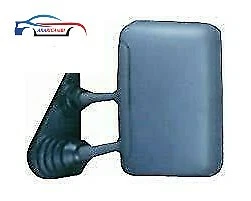 2 x  SPECCHIO SPECCHIETTO RETROVISORE SX IVECO DAILY 89 > 99 MANUA CORTO GRIGIO  - Immagine 4 di 4