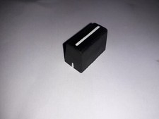 DJ PA Mixer black fader knob  4mm & 8mm soft touch Rane TTM Pioneer Denon Numark