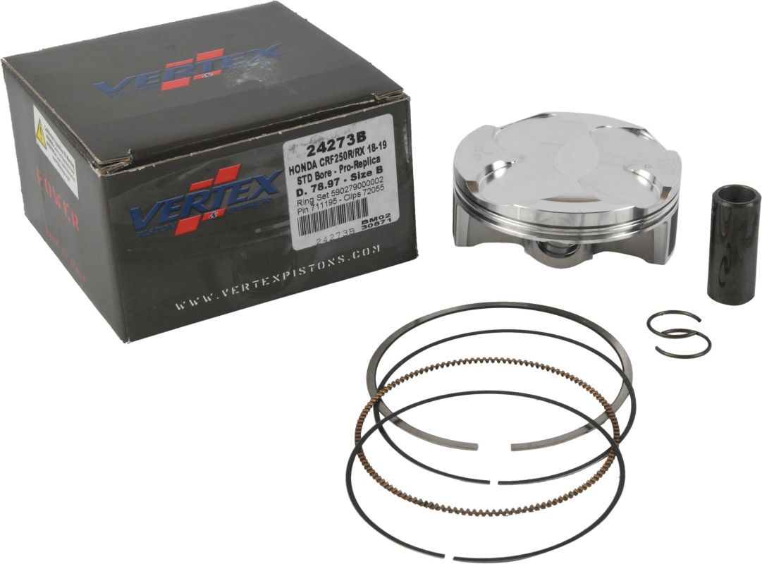 Piston Honda CRF 250R à haute compression 13.9:1 pour circuit
