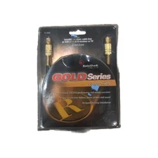RadioShack Gold Series(15-1543) Stereo Audio Cable- 12 Feet( 3.6m) Sealed New