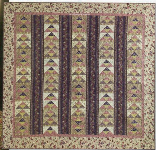 Keepsake Veilchen Quilt Muster zusammengesetzt SM - Bild 2 von 2