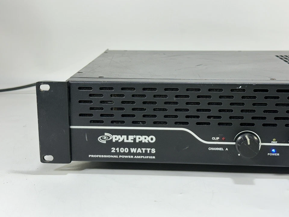Pyle Pro PQA2100 ~ Rackmount Stereo Power Amplifier ~ 230W/Channel @ 8 Ohms - Image 2 of 4