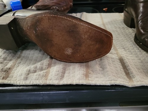 lucchese mens boots 9.5 C 2083 Style - Picture 6 of 12