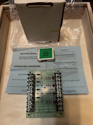 Potter  & Brumfield 2I0-4A 4 Position Module Board