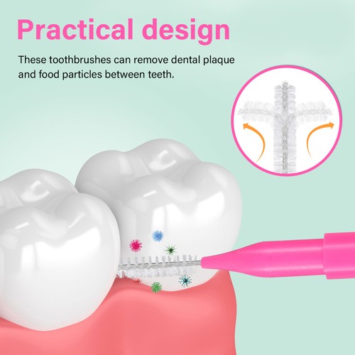 Cepillo Interdental 2 Piezas Retenedor Permanente Hilossers para Limpieza de Canales - Imagen 10 de 12