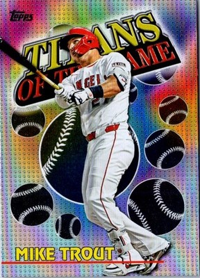 2026 Topps #TOG-2 Mike Trout Titans of the Game | eBay