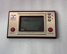 Nintendo Game & Watch Octopus OC-22 Vintage Handheld Console Japan Rare Tested