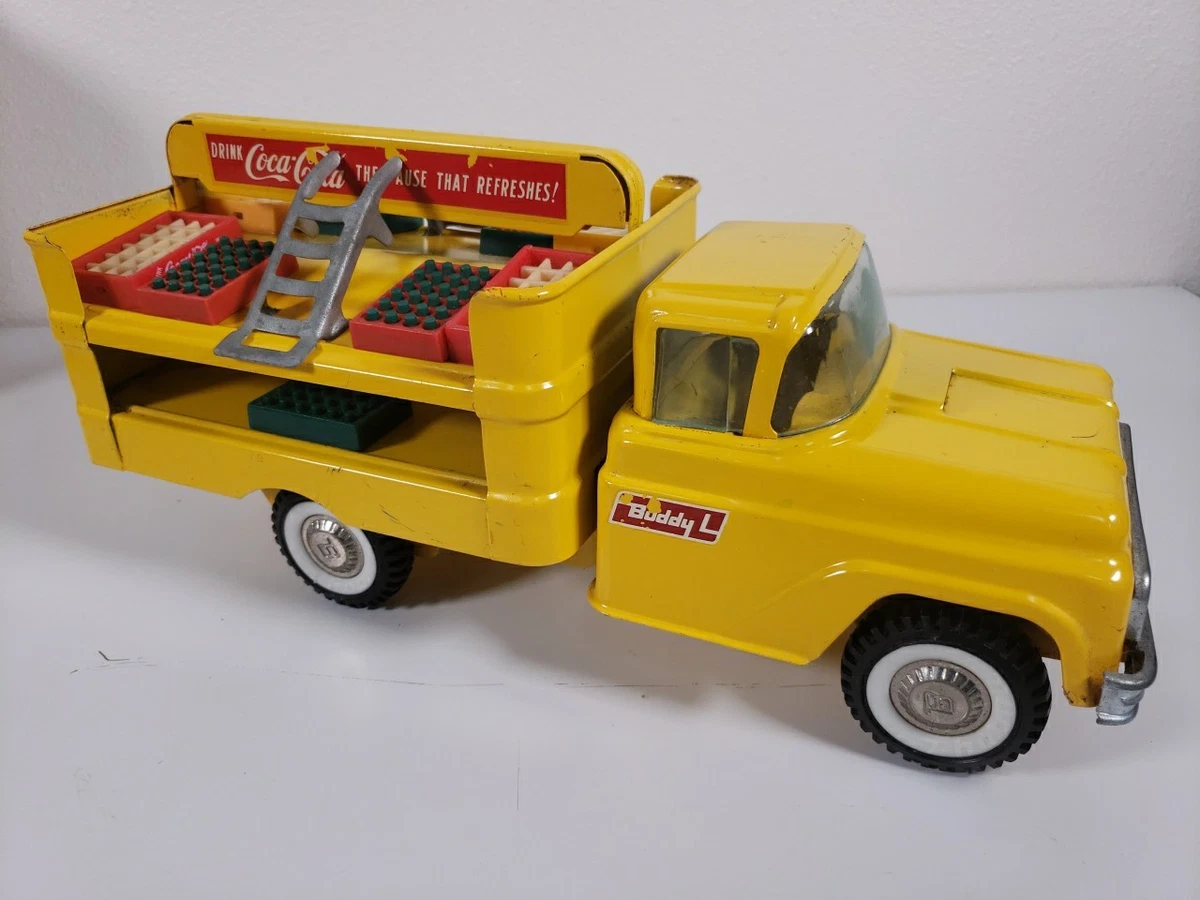 Buddy L Coca-Cola Vintage Manufacture Diecast Delivery Trucks for
