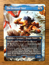 Magic MTG Final Fantasy The Destined Thief #446 *NON-FOIL* Borderless Rare
