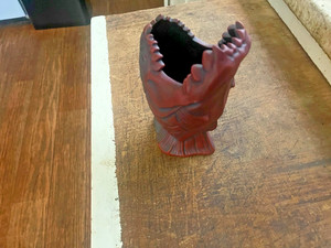 Disney Trader Sam's Enchanted Tiki Bar Piranha Mug 2nd Ed
