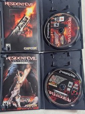 Resident Evil Outbreak and Resident Evil Outbreak File #2 PlayStation 2