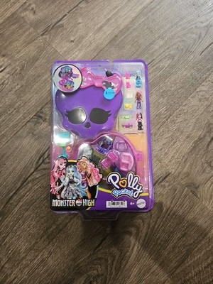 Polly Pocket Monster High Draculaura Skull Compact Playset Mattel GHO58 NEW