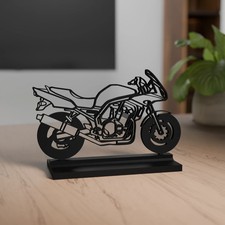 Yamaha Fazer 600 modèle 3D décoration - cadeau pour les fans de moto