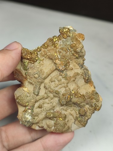 Pyrite/Marcasite Beautiful Crystal With Nice Color & Growth-Mansehra Pak - Picture 2 of 5