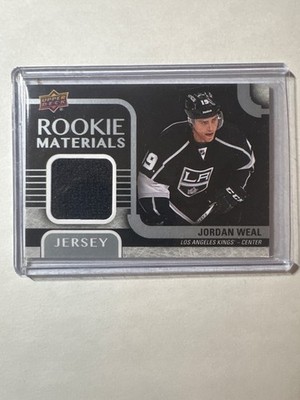2015-16 Upper Deck Rookie Materials #RMJW Jordan Weal RC - Los Angeles Kings
