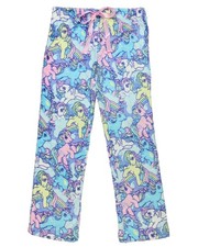 My Little Pony Pajamas Women's Pastel Fleece Lounge Pajama Pant Bottoms