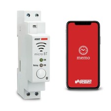 ASTRONOMISCHE ZEITSCHALTUHR MIT BLUETOOTH UND APP 1 DIN-MODUL VEMER VE797200