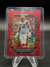 2022 Panini Prizm - Anthony Munoz No Huddle Red Prizm - Cincinnati Bengals 24/50