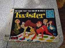 Vintage Twister By Milton Bradley 1966 Classic Family Game #4645