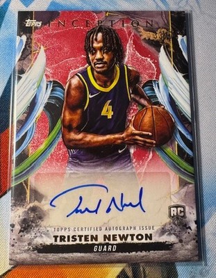 2024/25 Topps Inception Basketball Tristen Newton Auto RA-TN /75