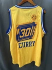 Stephen Curry Signed Golden State Warriors Basketball Jersey Size XL JSA LOA