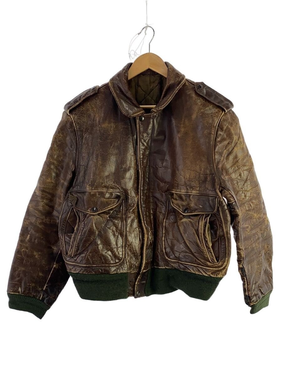 Schott 80S /A-2/Leather Jacket Blouson/-/Leather/Brw 2812