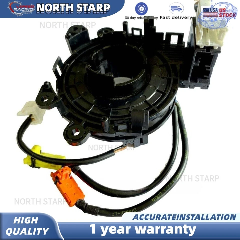 Muelle de reloj para Nissan Leaf Pathfinder 13-20 Infiniti QX60 14-2020 25554-3JA1B Foto 2 de 4