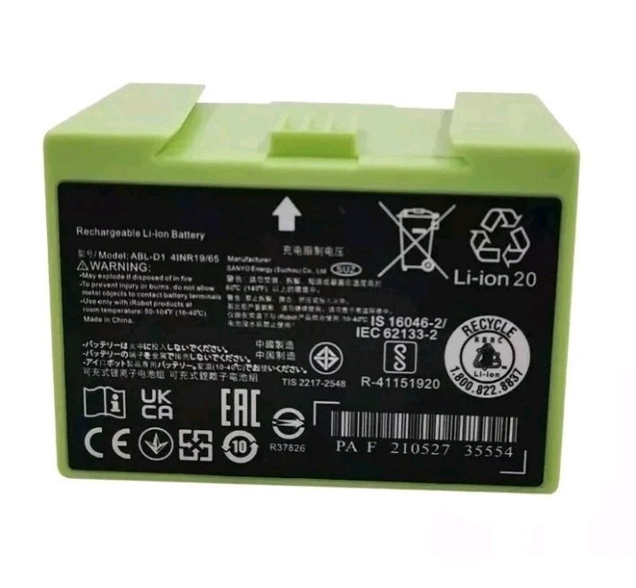 Battery for Roomba i8 i8+ i7 i7+ i4 i4+ i3 i3+ e5 e6 J7 J7+ J6+ J6 Plus J5 J5+