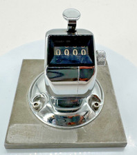 Hand Tally Counter Associated R1-TC-2 Japan 4 digit  Metal Vintage