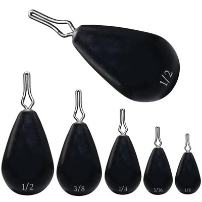 Tungsten Drop Shot Weights - Fishing Sinkers for Bass Drop Shot Rig - Size St...
