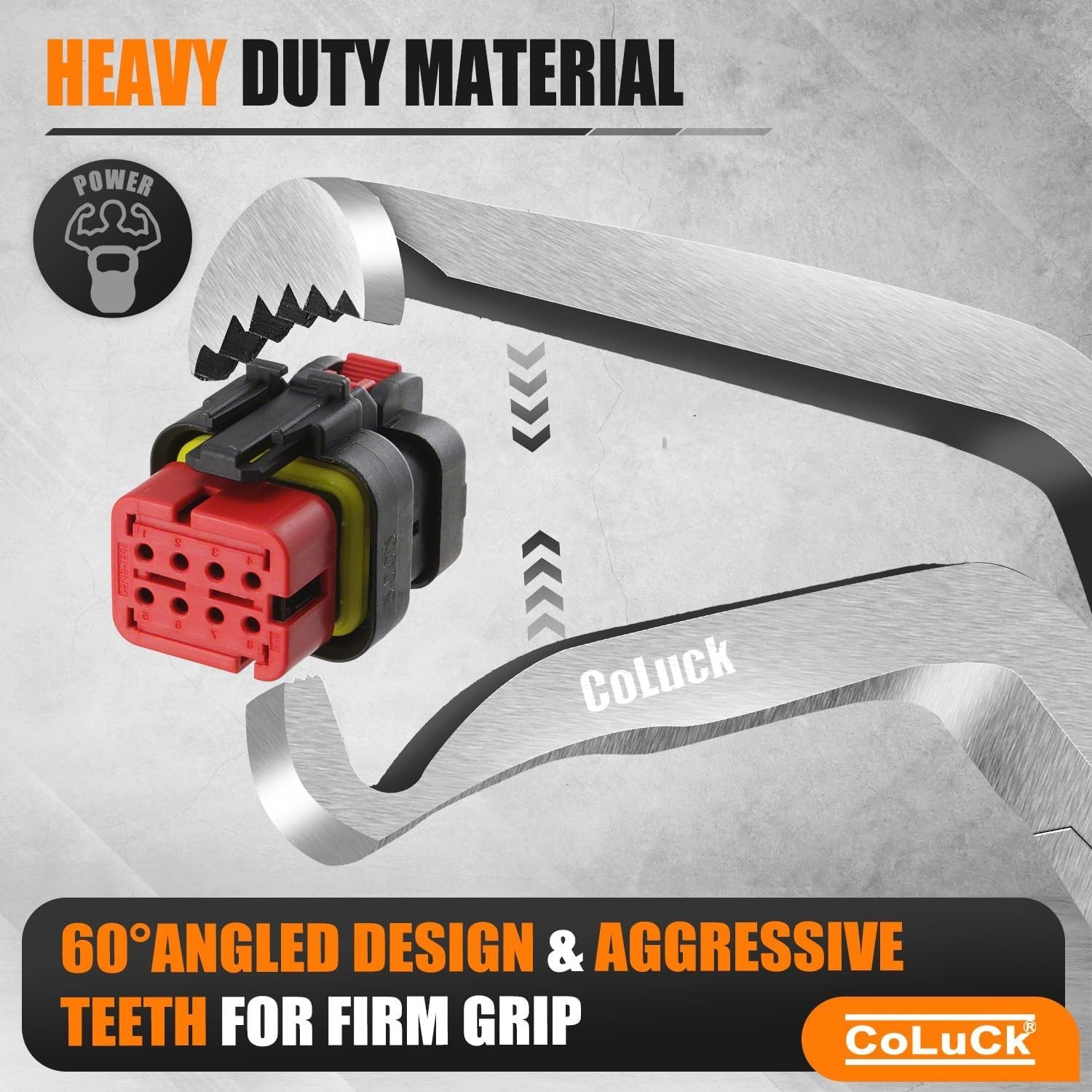 Electrical Disconnect Pliers Set 60° Connector Separator Removal Tool Automotive