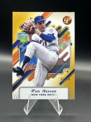 Tom Seaver 2025 Topps Pristine Gold Refractor /50 #162 Mets